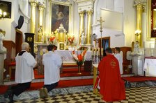 Wprowadzenie relikwii św. M. M. Kolbego